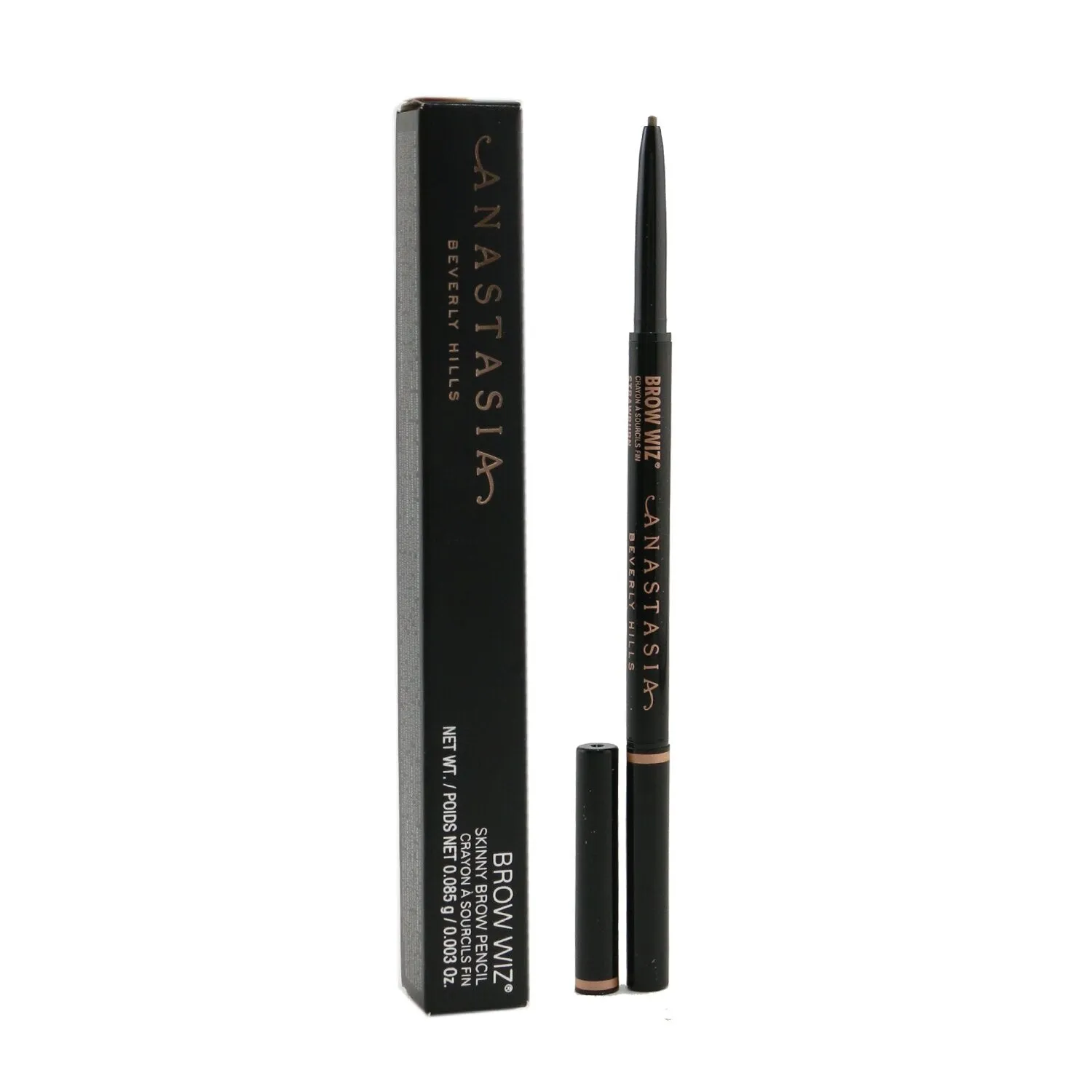 Anastasia Beverly Hills Brow Wiz Skinny Brow Pencil - # Ebony  0.085g/0.003oz