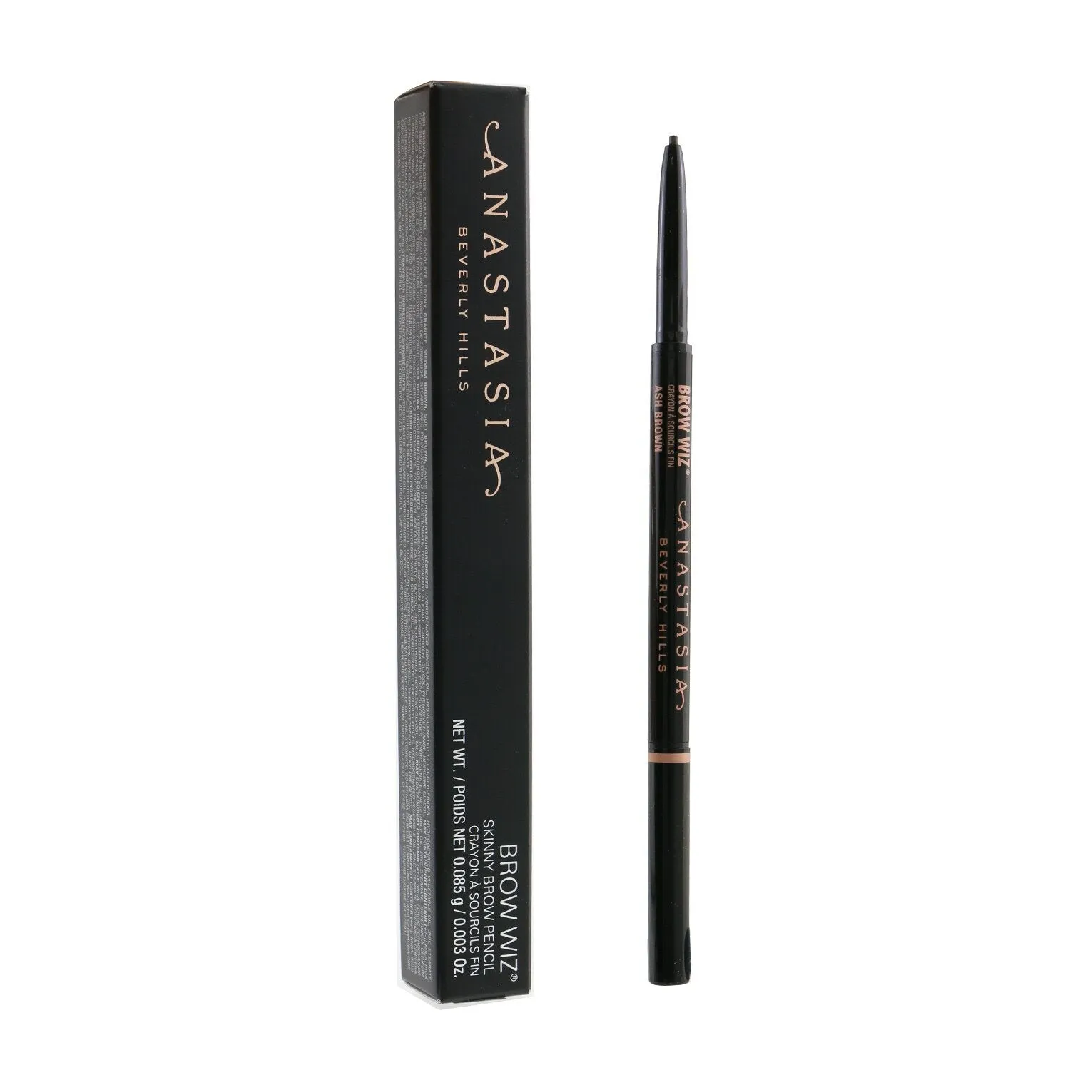 Anastasia Beverly Hills Brow Wiz Skinny Brow Pencil - # Ebony  0.085g/0.003oz