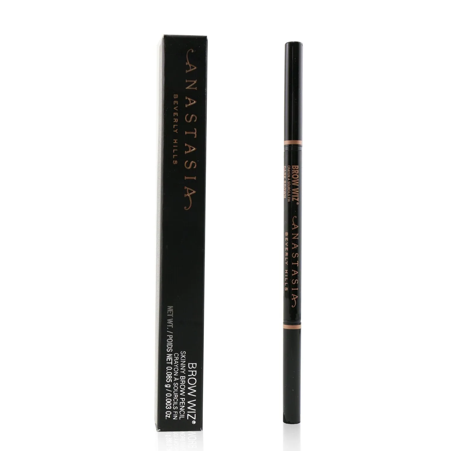 Anastasia Beverly Hills Brow Wiz Skinny Brow Pencil - # Ebony  0.085g/0.003oz