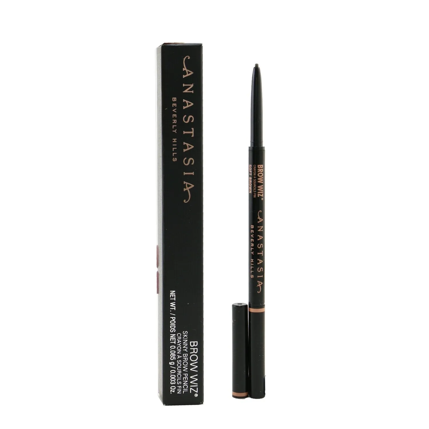 Anastasia Beverly Hills Brow Wiz Skinny Brow Pencil - # Ebony  0.085g/0.003oz