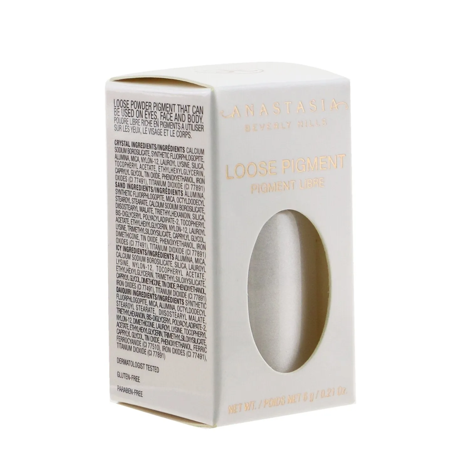 Anastasia Beverly Hills Loose Pigment - # Crystal (Beige Satin)  6g/0.21oz