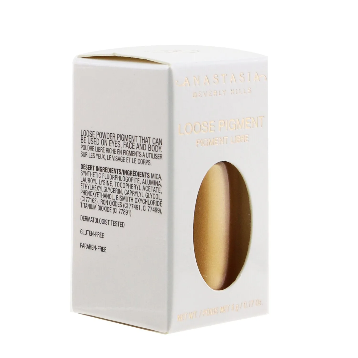 Anastasia Beverly Hills Loose Pigment - # Crystal (Beige Satin)  6g/0.21oz