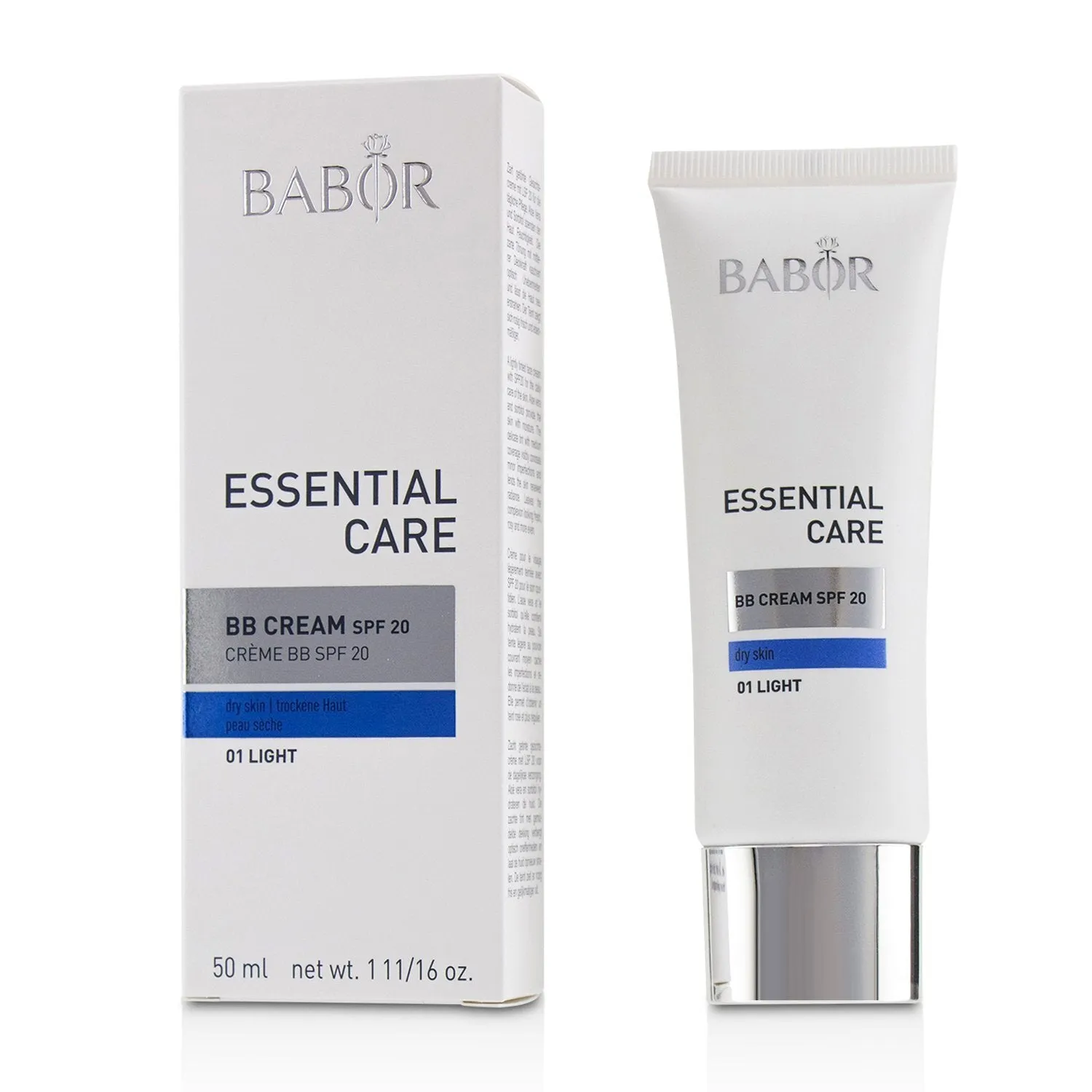 Babor Essential Care BB Cream SPF 20 (For Dry Skin) - # 01 Light  50ml/1.7oz