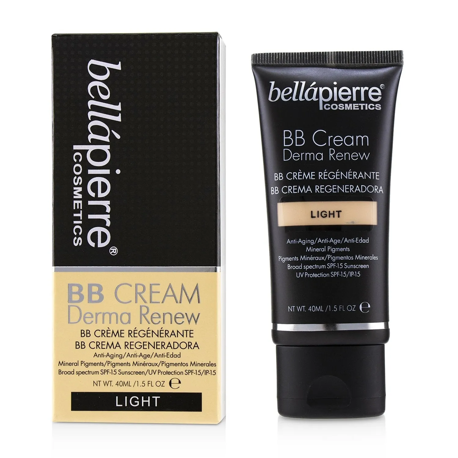 Bellapierre Cosmetics Derma Renew BB Cream SPF 15 - # Light  40ml/1.5oz