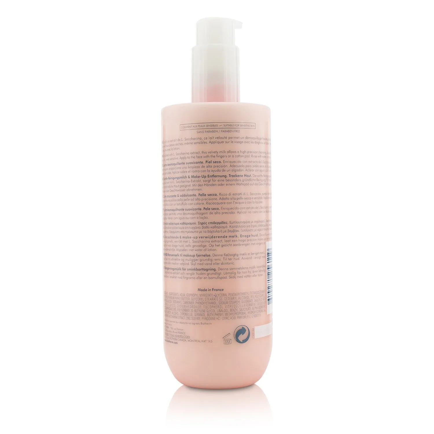 Biotherm Biosource Softening & Make-Up Removing Milk - For Dry Skin  400ml/13.52oz