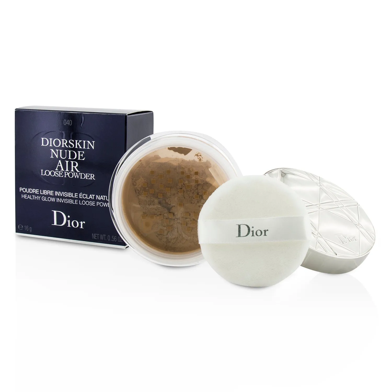 Christian Dior Diorskin Nude Air Healthy Glow Invisible Loose Powder - # 030 Medium Beige  16g/0.56oz