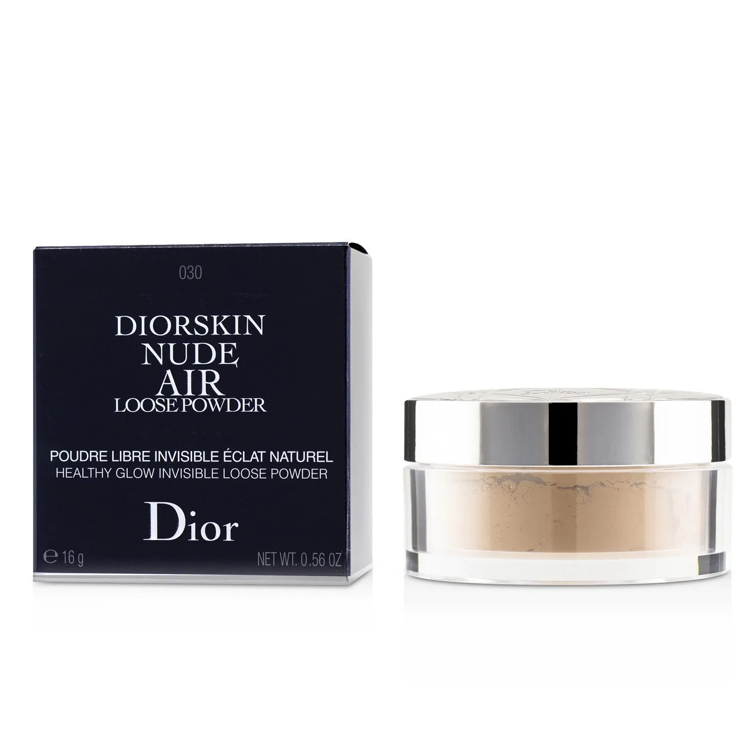 Christian Dior Diorskin Nude Air Healthy Glow Invisible Loose Powder - # 030 Medium Beige  16g/0.56oz