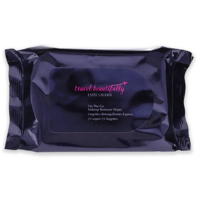 Estee Lauder On-The-Go Makeup Remover Wipes by Estee Lauder for Unisex - 25 Count Wipes