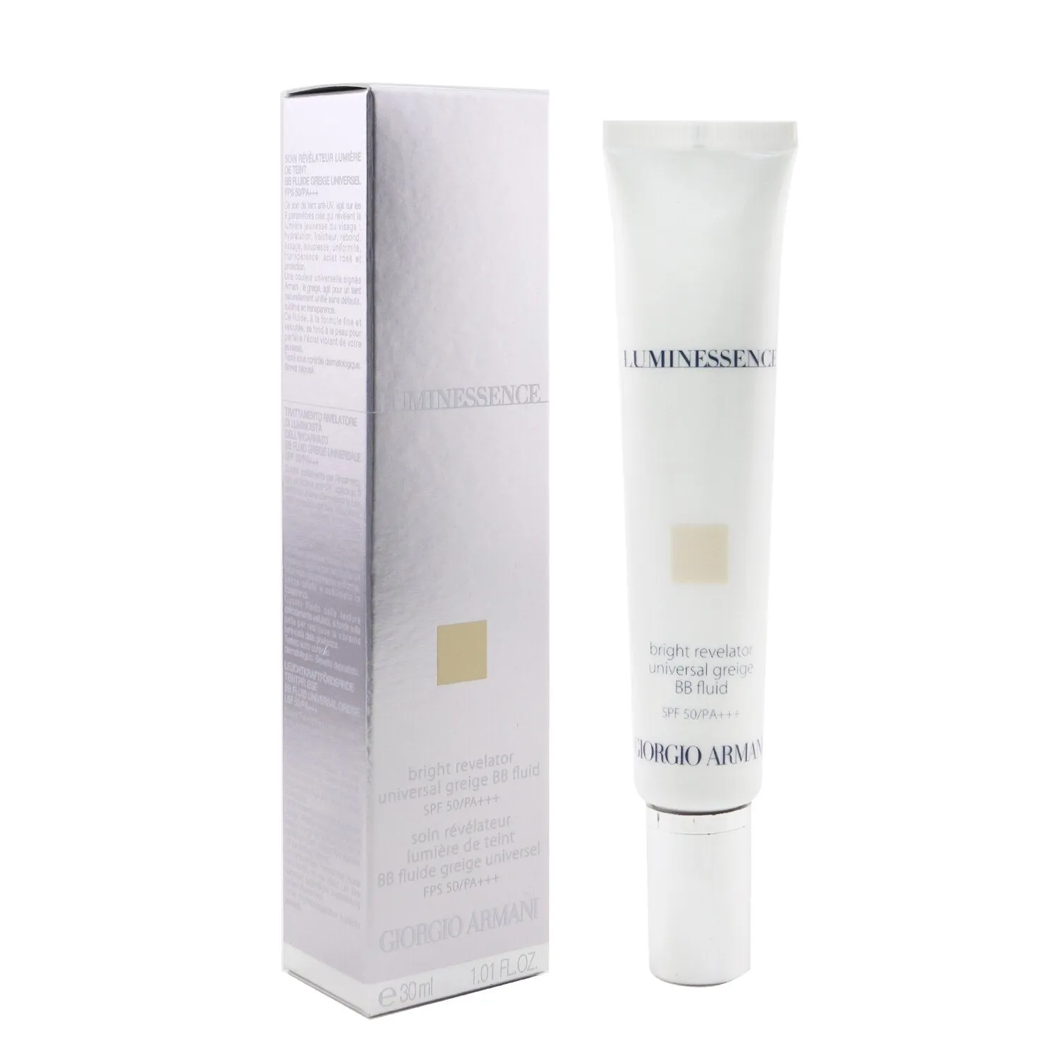 Giorgio Armani Luminessence Bright Revelator Universal Greige BB Fluid SPF 50 PA     30ml/1.01oz