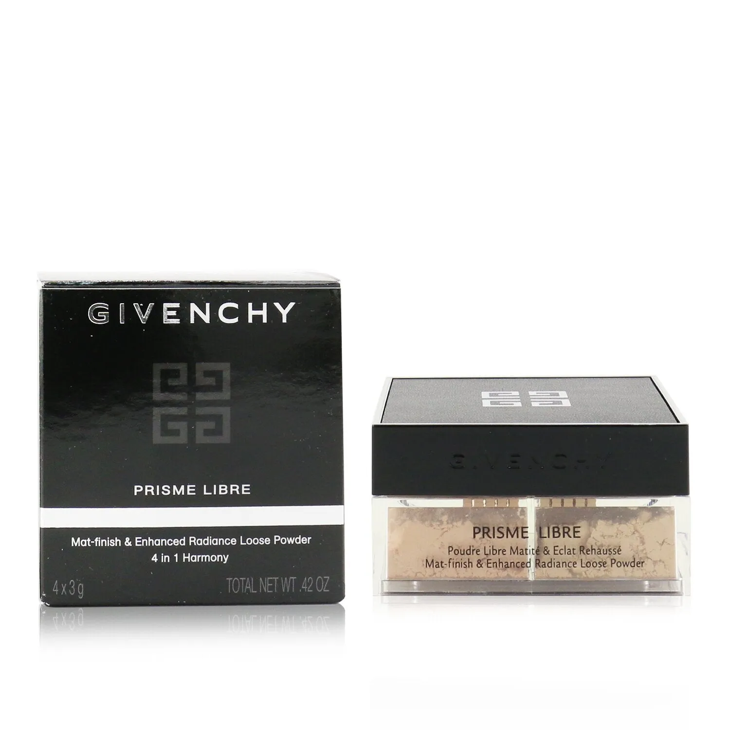 Givenchy Prisme Libre Loose Powder 4 in 1 Harmony - # 7 Voile Rose (Unboxed)  4x3g/0.105oz