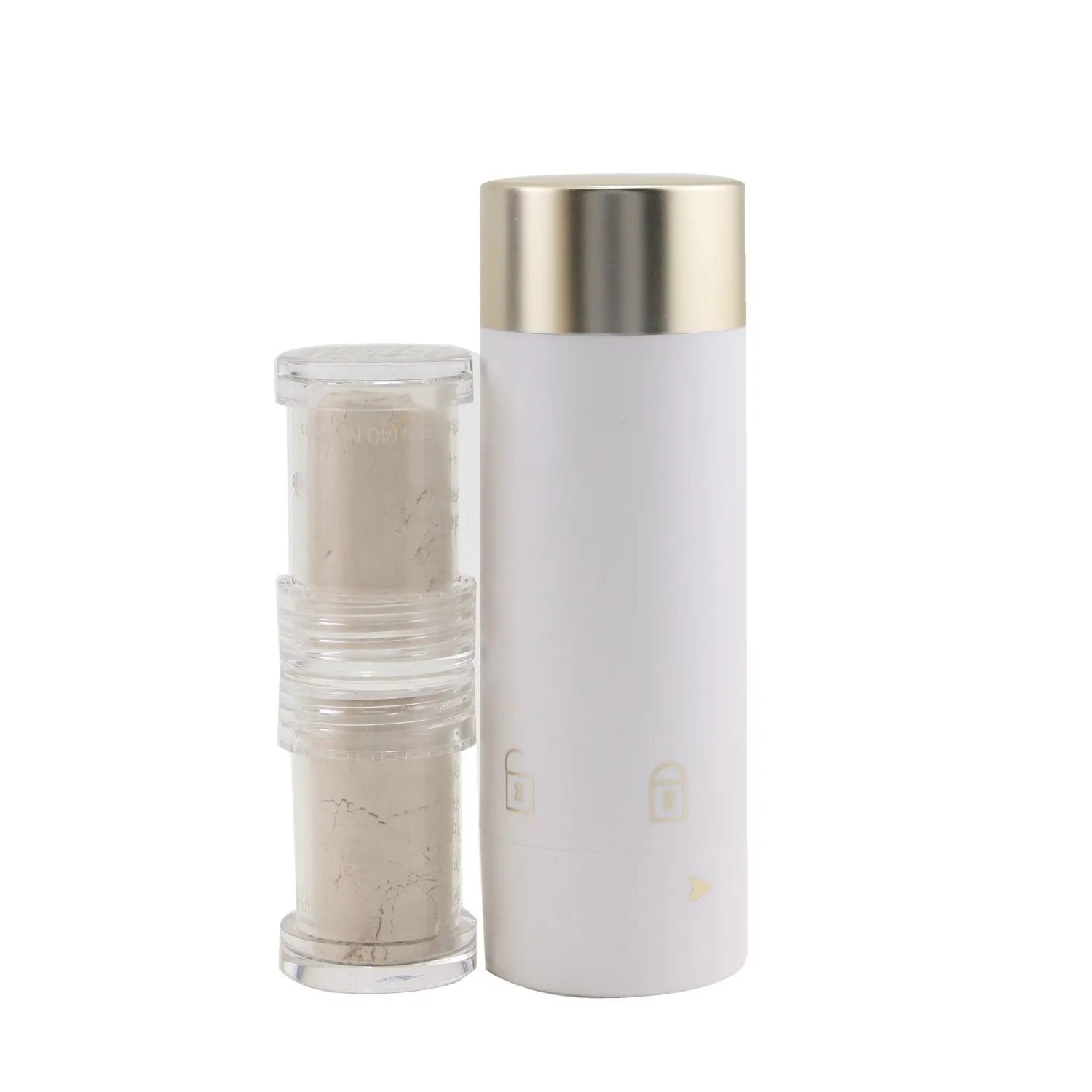 Jane Iredale Powder Me Refillable Brush (1x Brush. 2x Refills) - Tanned  2x2.5g/0.09oz