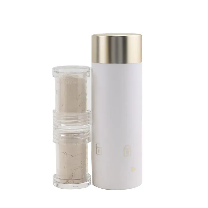 Jane Iredale Powder Me Refillable Brush (1x Brush. 2x Refills) - Translucent 2x 2.5g/0.09oz
