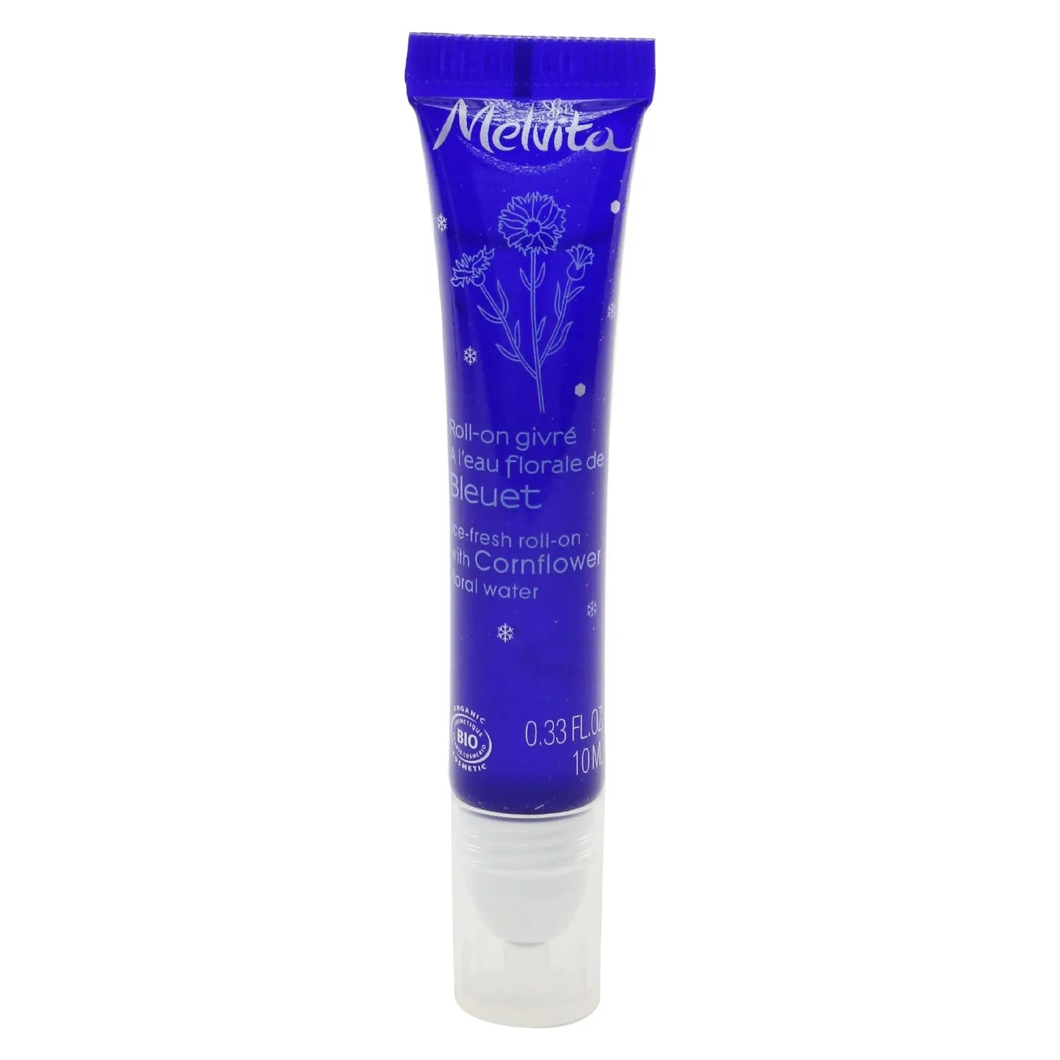Melvita Ice-Fresh Roll-On Eye Contour with Cornflower Floral Water  10ml/0.3oz