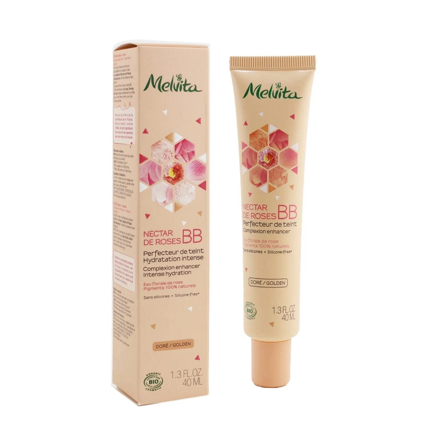 Melvita Nectar De Roses BB Cream Complexion Enhancer - # Golden  40ml/1.3oz