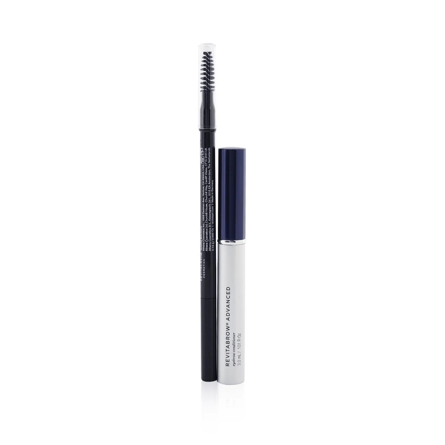 RevitaLash RevitaBrow Advanced Eyebrow Conditioner 3ml   Hi Def Brow Pencil 0.14g (Warm Brown)  2pcs