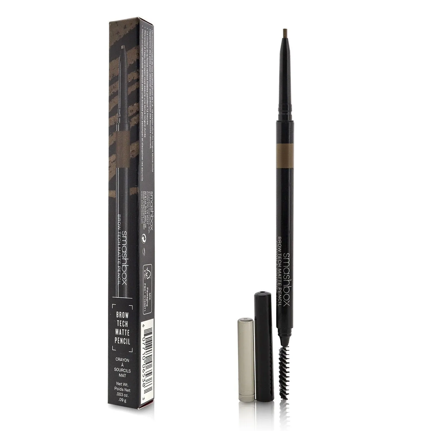 Smashbox Brow Tech Matte Pencil - # Dark Brown  0.09g/0.003oz