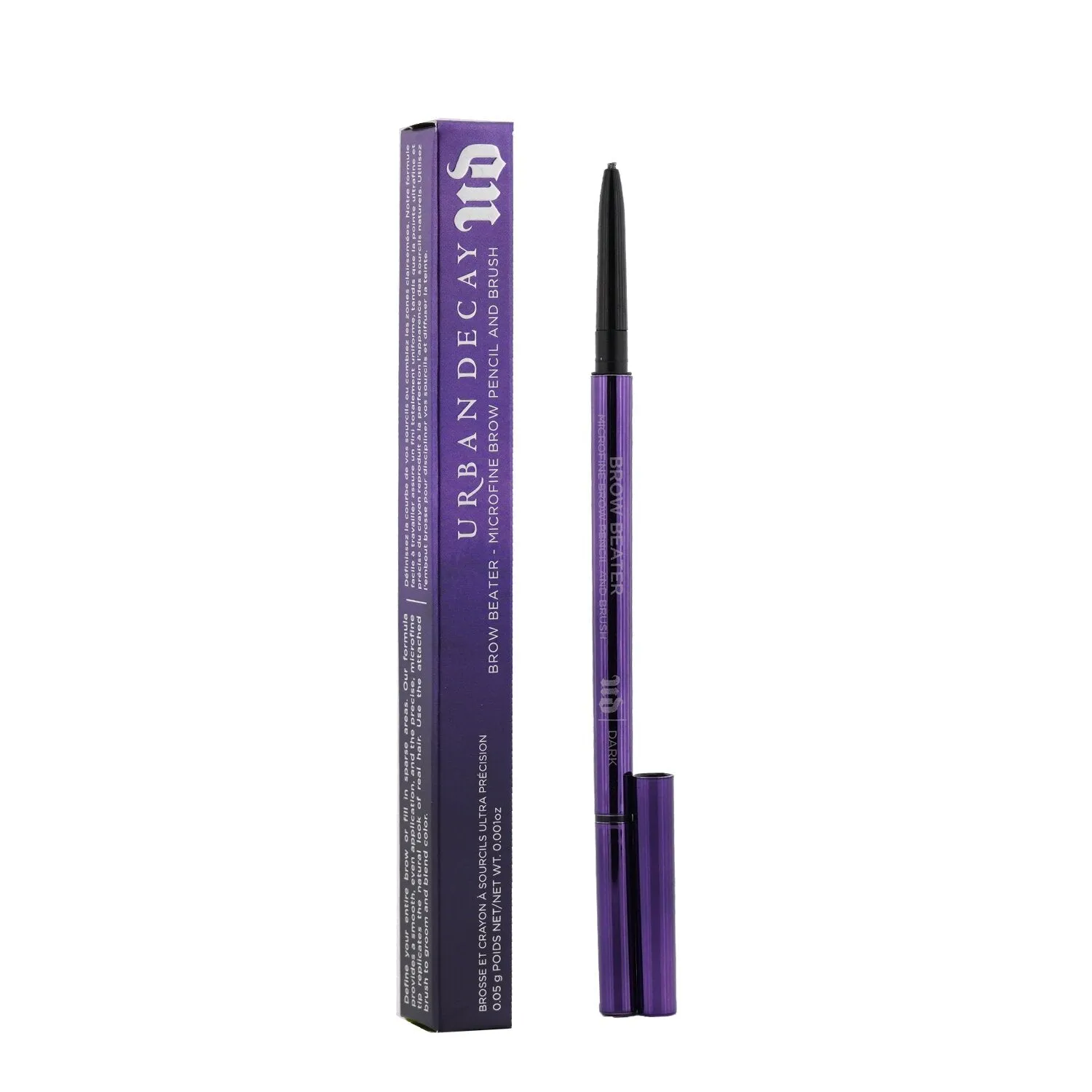 Urban Decay Brow Beater Microfine Brow Pencil And Brush - # Dark  0.05g/0.001oz