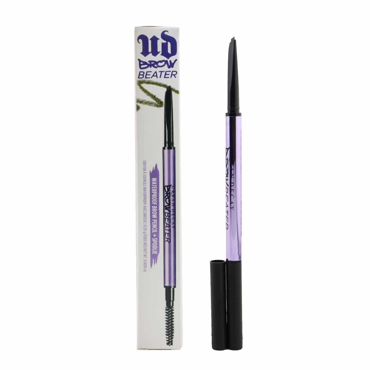 Urban Decay Brow Beater Waterproof Brow Pencil   Spoolie - # Taupe Trap (Taupe)  0.05g/0.0018oz